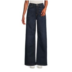 Wide-Leg Full-Length Jeans